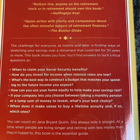 How to Make Your Money Last : The Indispensable Retirement Guide by Jane Bryant - Picture 2 of 3